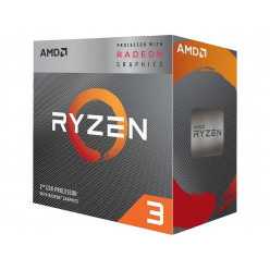 AMD Ryzen™ 3 3200G, Socket AM4, 3.6-4.0GHz (4C/4T), 2MB L2 + 4MB L3 Cache, Integrated Radeon™ Vega 8 Graphics, 12nm 65W, Box (with Wraith Stealth Cooler)